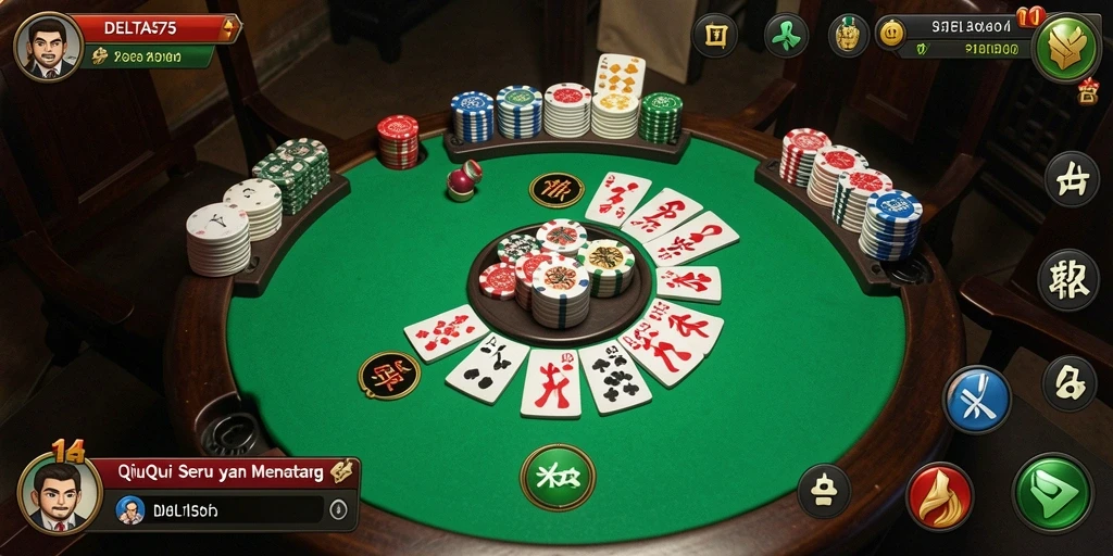 Tampilan gameplay seru dalam DELTA575 yang memikat hati para pemain.