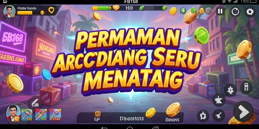 Tampilan menarik dari gameplay FB168 yang menampilkan aksi Arcade.