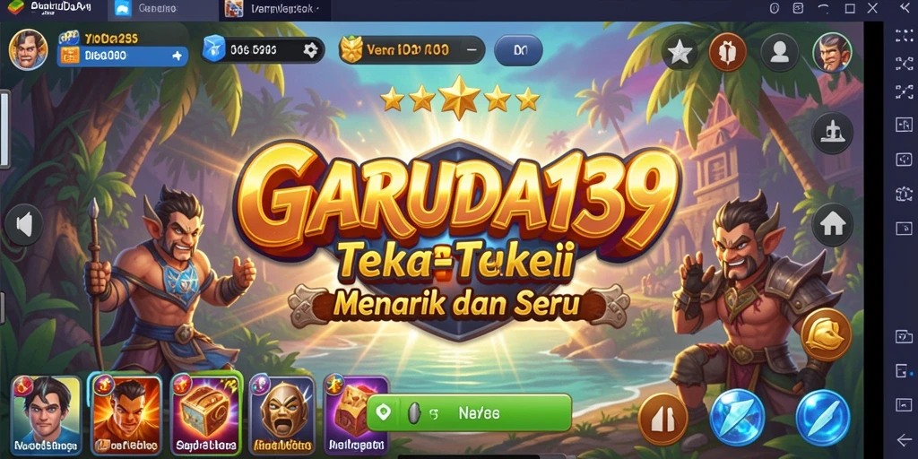 Screenshot GARUDA138 yang menampilkan pengalaman gameplay Puzzle yang mendebarkan.