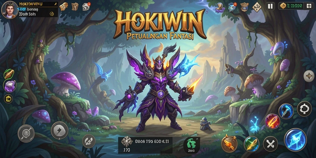 Tangkapan layar HOKIWIN menunjukkan aksi seru di dunia petualangan.