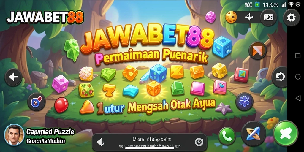Tampilan permainan puzzle JAWABET88 yang menantang dan menyenangkan.
