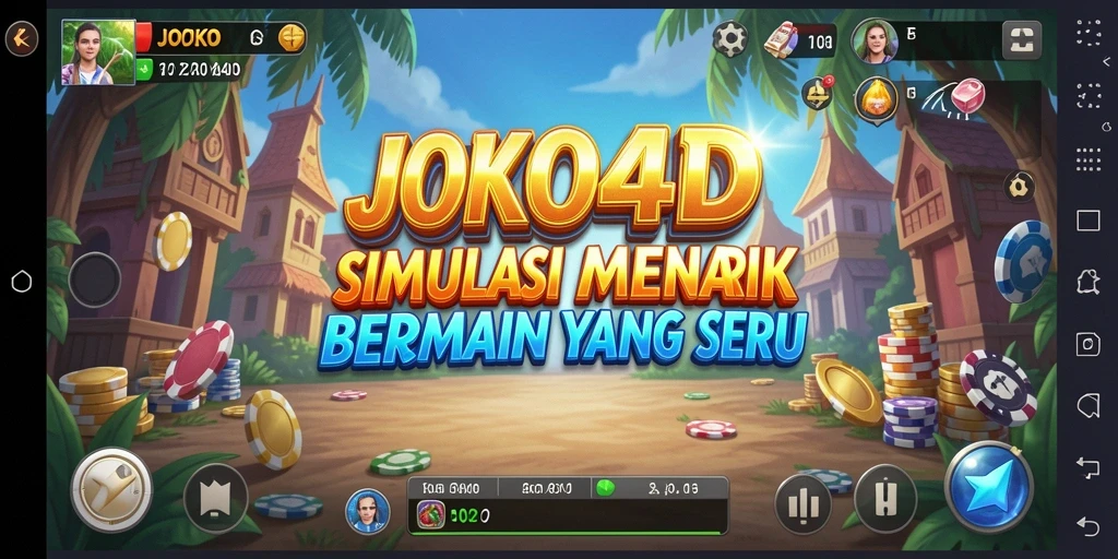 Tampilan gameplay JOKO4D yang menarik dan interaktif.