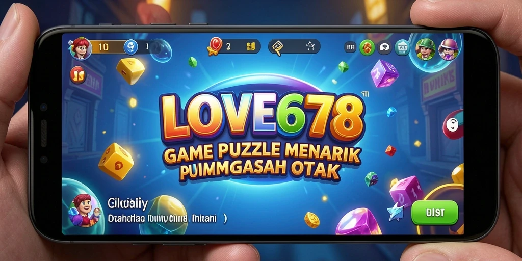 Tangkapan layar utama menampilkan gameplay Puzzle yang memikat.