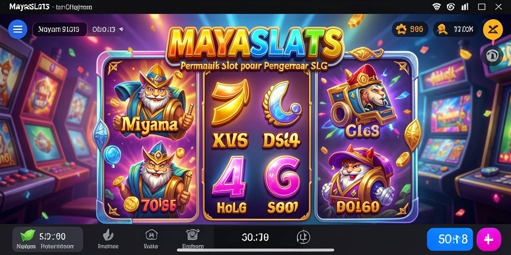 Tampilan menarik dari gameplay <strong>MAYASLOTS</strong> dengan grafis penuh warna.