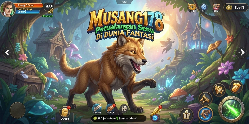 Tampilan gameplay MUSANG178 yang menakjubkan dengan elemen petualangan yang mendalam.