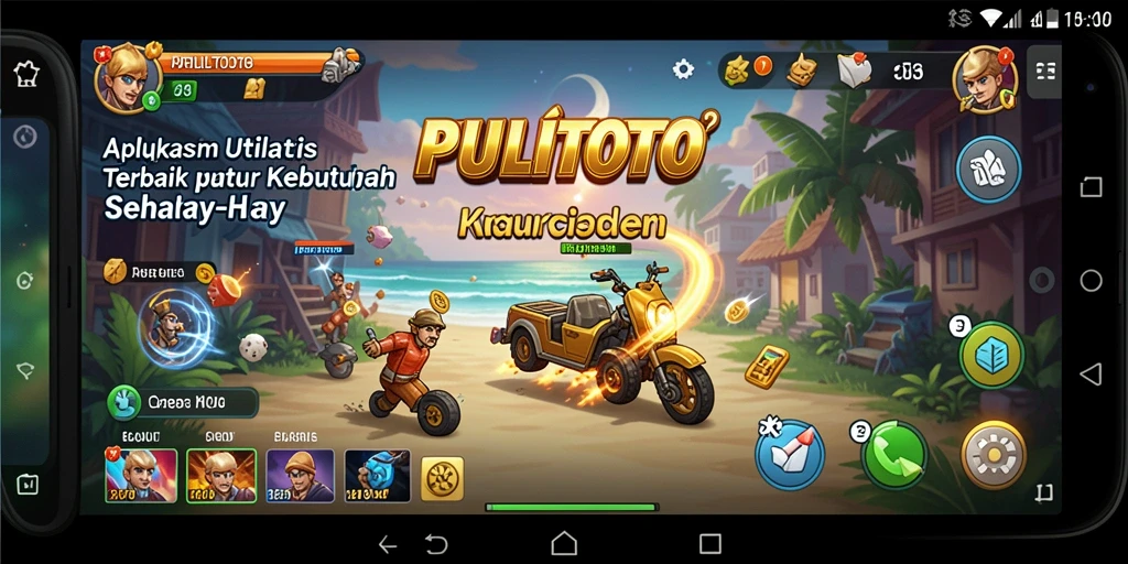 Tampilan antarmuka PULITOTO yang intuitif dan modern.