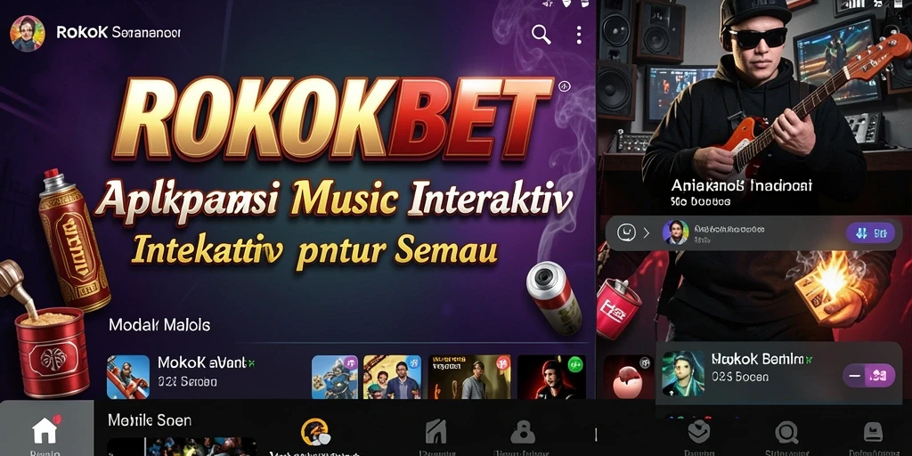 Tampilan gameplay ROKOKBET yang menarik dan interaktif.